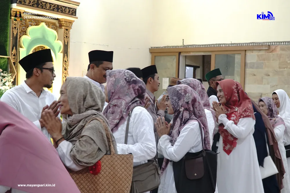 Pengajian Dan Halal Bihalal Tp Pkk Desa Pesanggrahan