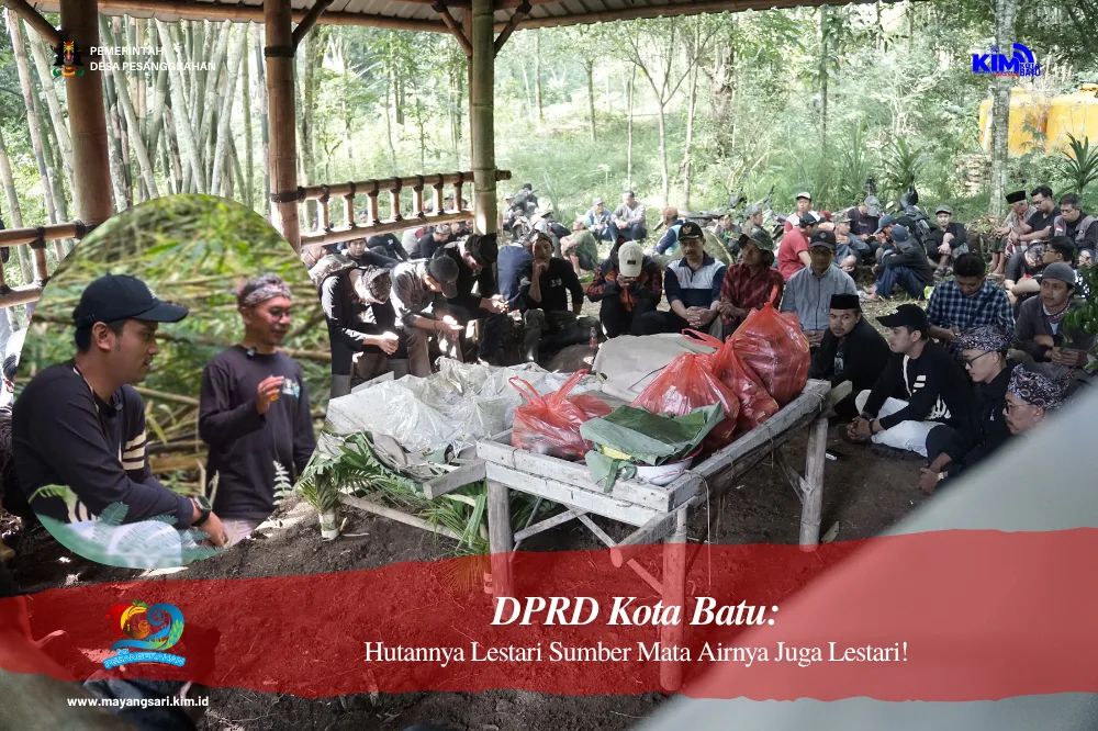 Dprd Kota Batu: Hutannya Lestari Sumber Mata Airnya Juga Lestari!